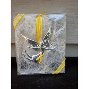 Serenity Seasons Of Cannon Falls Love & Support Mini Pewter Angel Ornament Pin